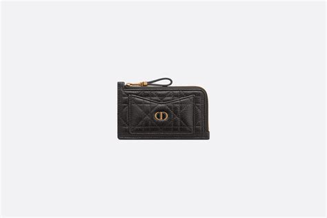 pochette macrocannage dior caro|dior caro card holder.